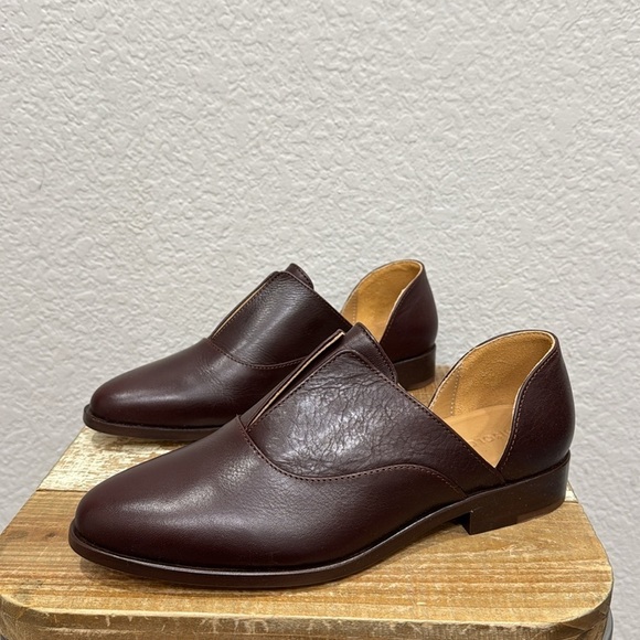 Nisolo Emma d’Orsay Oxford Leather Wine Size 7 - Picture 5 of 9